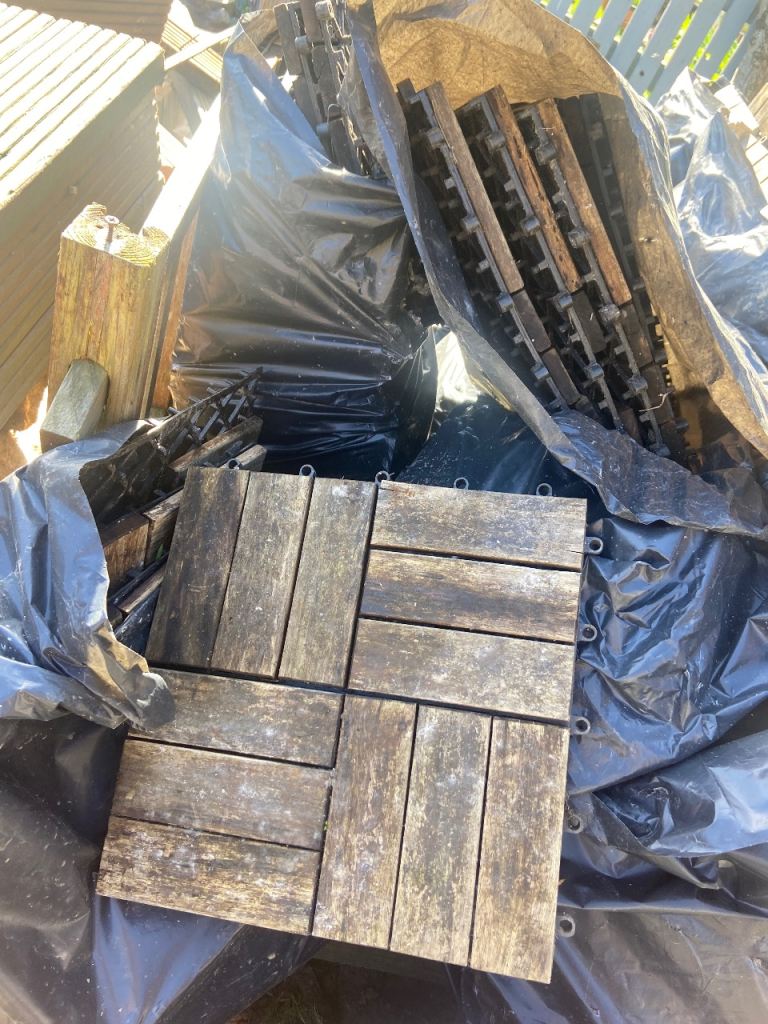 Outdoor garden tiles 