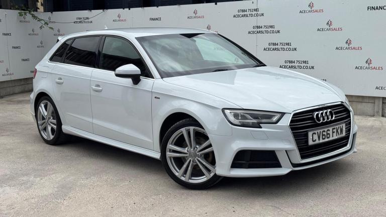 2016 Audi A3 1.4 TFSI S Line 5dr S Tronic HATCHBACK PETROL Automatic