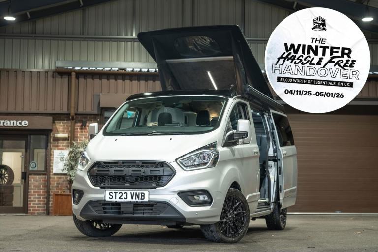 Ford Transit Custom Limited 2023 Automatic Silver Campervan Day Van