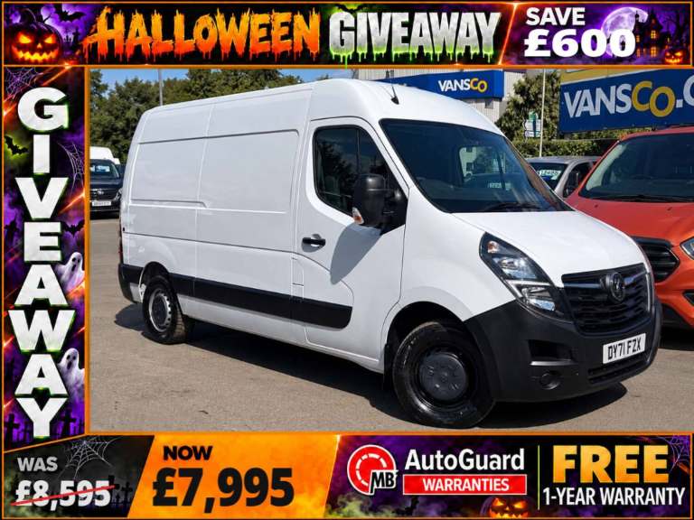 2021 Vauxhall Movano 2.3 CDTi 3500 BiTurbo Edition Panel Van 5dr Diesel Manual FWD L2 H2 Euro 6  ...