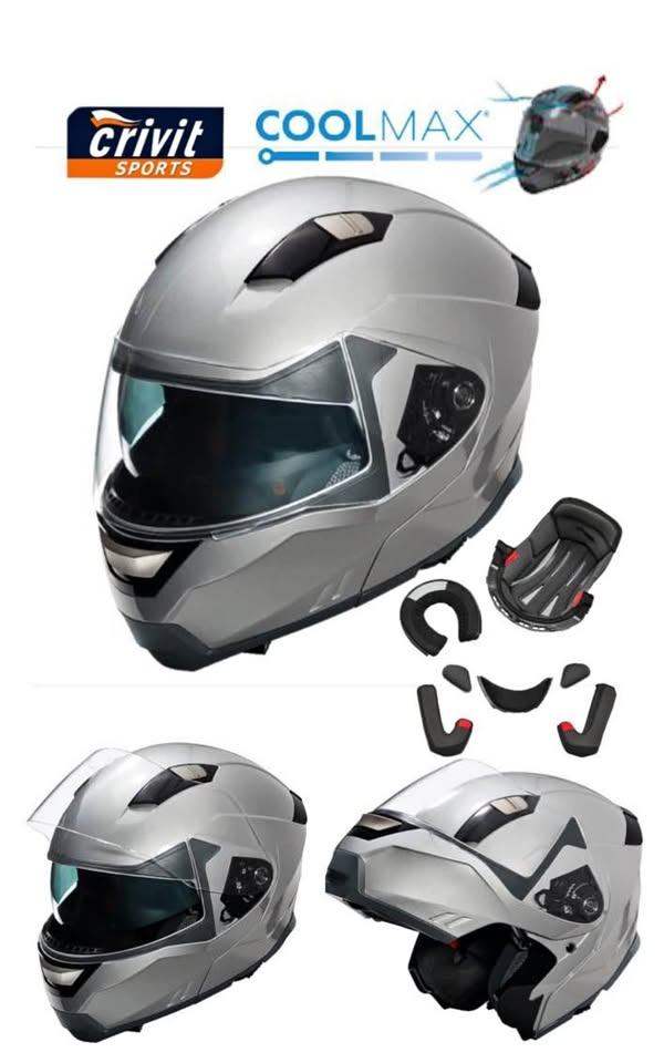 Brand New CRIVIT Flip-Up Helmet -Size M
