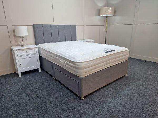FAST DELIVERY - Double Bed Divan Bed Base With Mattress Brand New Cash On Delivery Order Now 📢