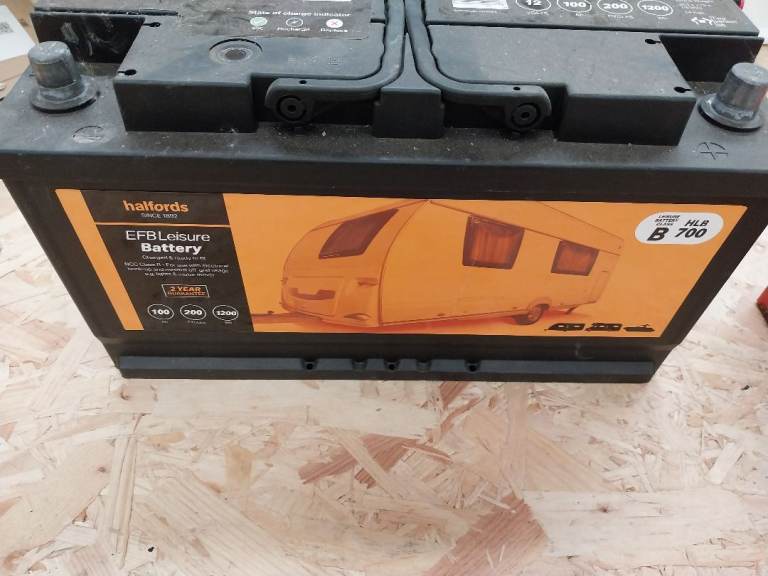 Caravan leisure battery 