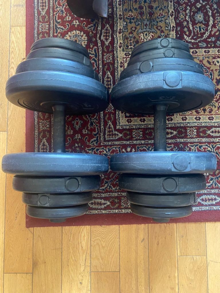 Dumbbells 20kg 2 pair