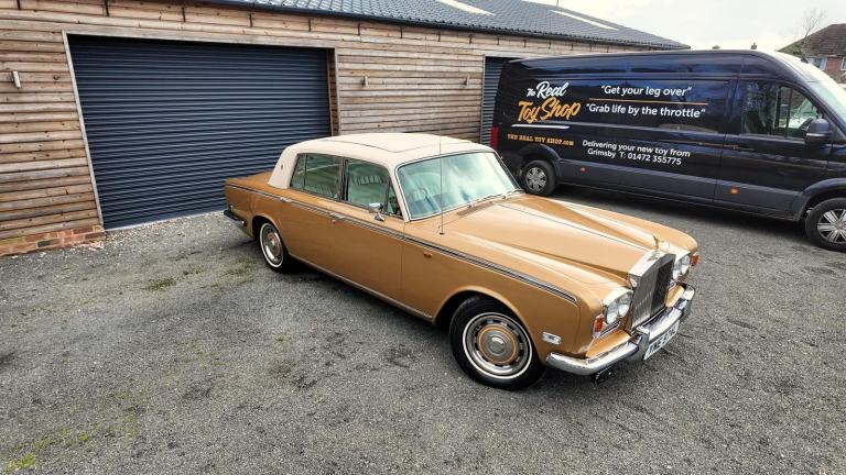 1973 Rolls Royce Shadow 1 ,72k 3 owners ,Webasto roof ,Gold lady ,rare options 