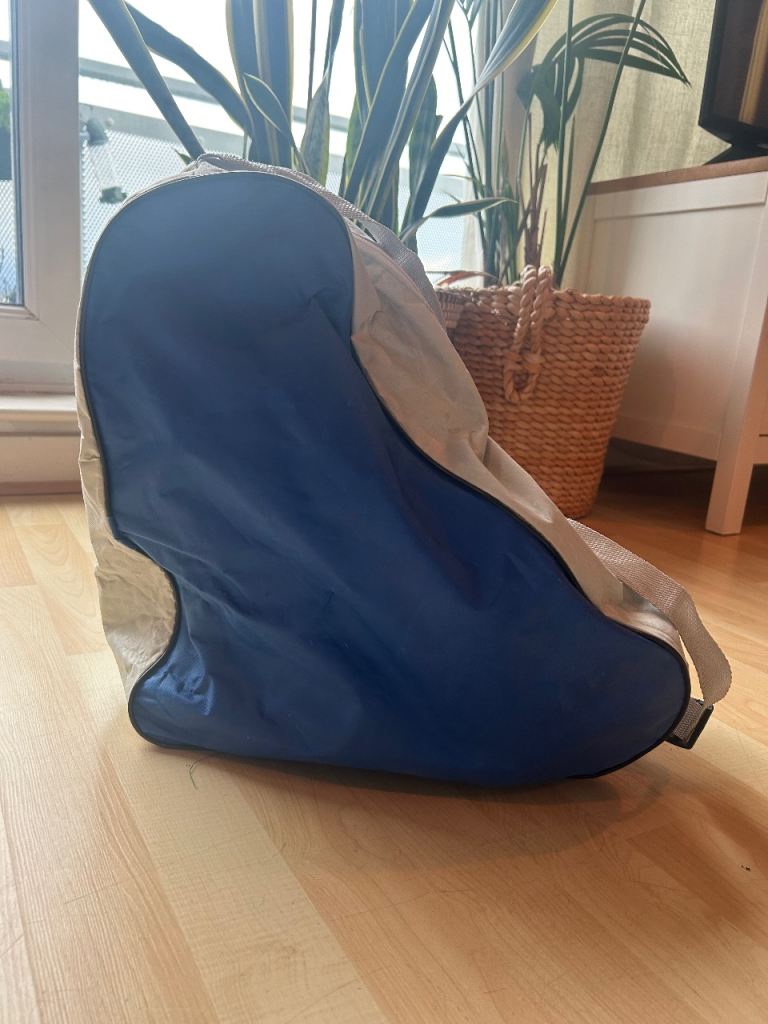 Vintage leather red roller skates 