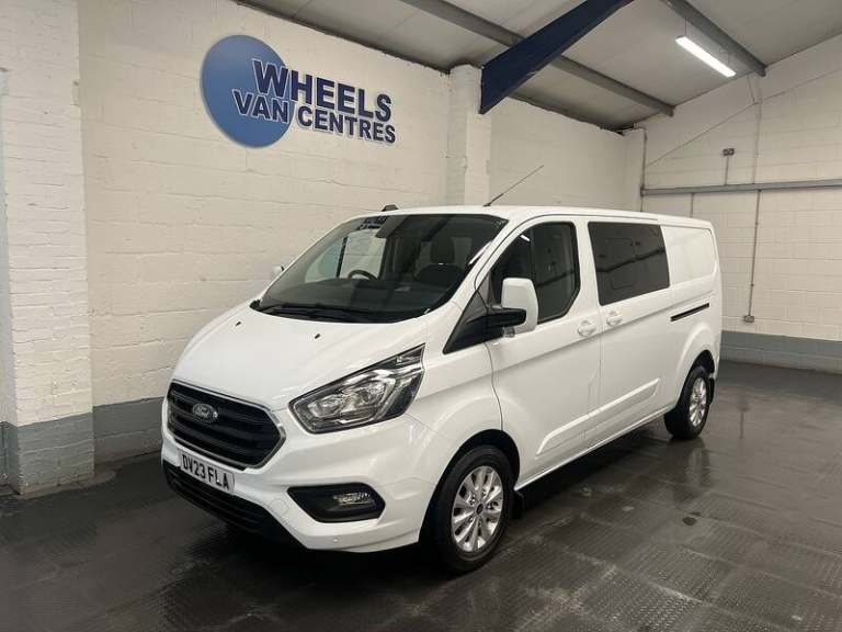 2023 Ford Transit Custom 2.0 320 EcoBlue Limited Crew Van Double Cab 5dr Diesel Manual L2 H1 Euro...