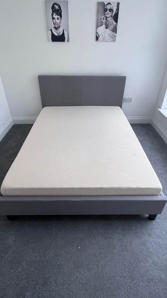 Double Bed & Mattress 