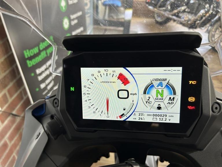 Suzuki GSX-S1000GX+ , Triton Blue with Panniers