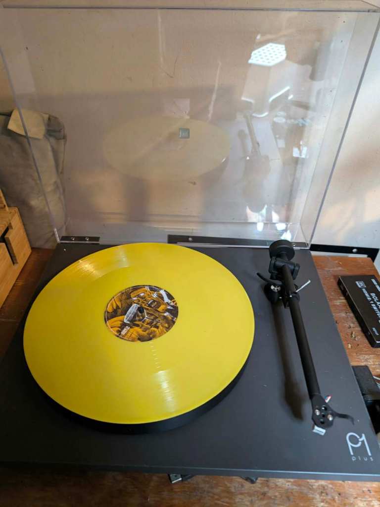 Rega Planar 1 Plus turntable, matt black