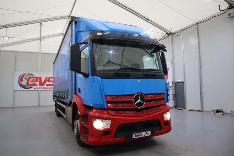 2016 (16 PLATE) Mercedes Benz ANTOS 1824 4x2 Euro 6 Curtainsiders