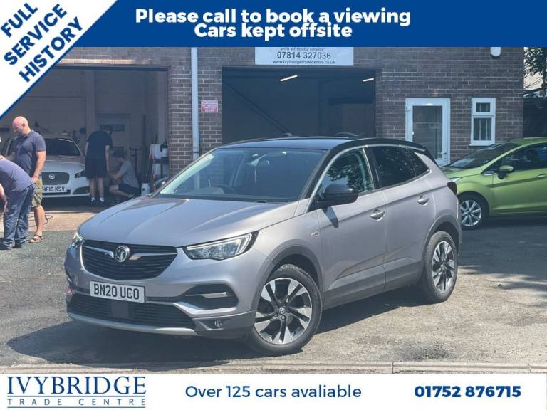2020 20 VAUXHALL GRANDLAND X 1.2 TURBO SRI NAV SUV 5DR PETROL MANUAL EURO 6 (S/S