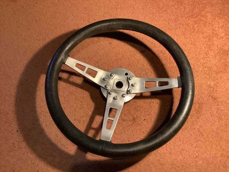 MGB Alloy Steering Wheel.