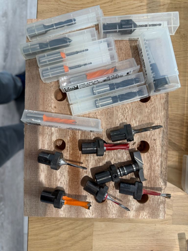 Blum mini press drill bits