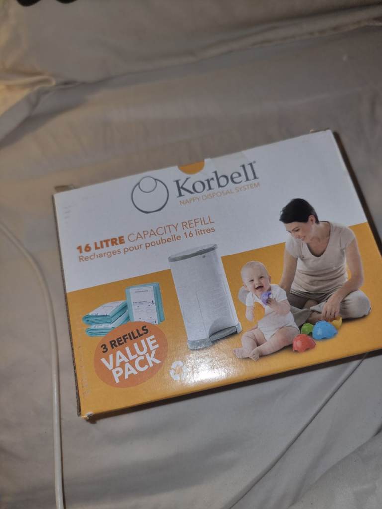 Korbell Refill Nappy Bin Bags