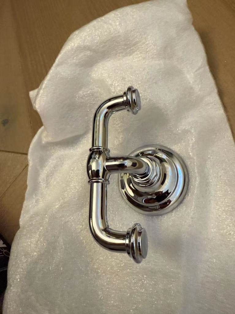 Kohler Double Robe hook ( K-72572-CP)-Polished Chrome