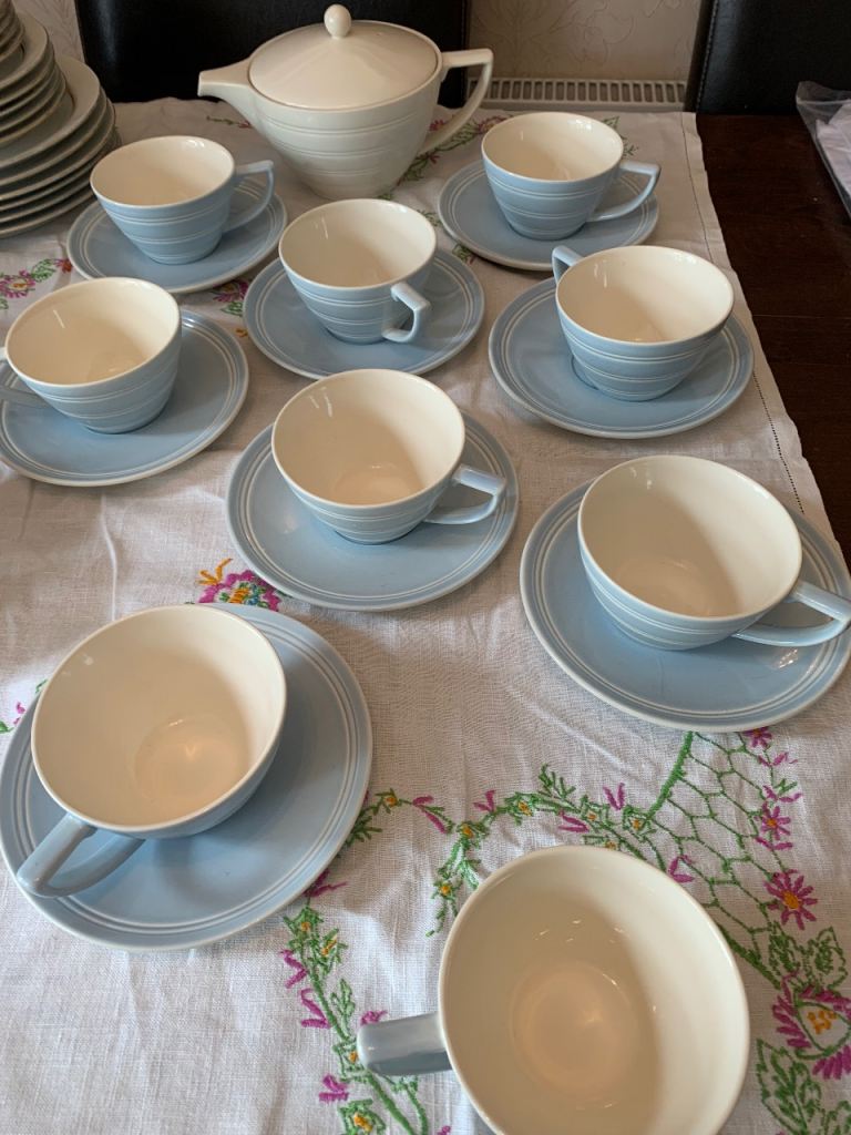 Jasper conran teapot and tea set vintage  wedgewood