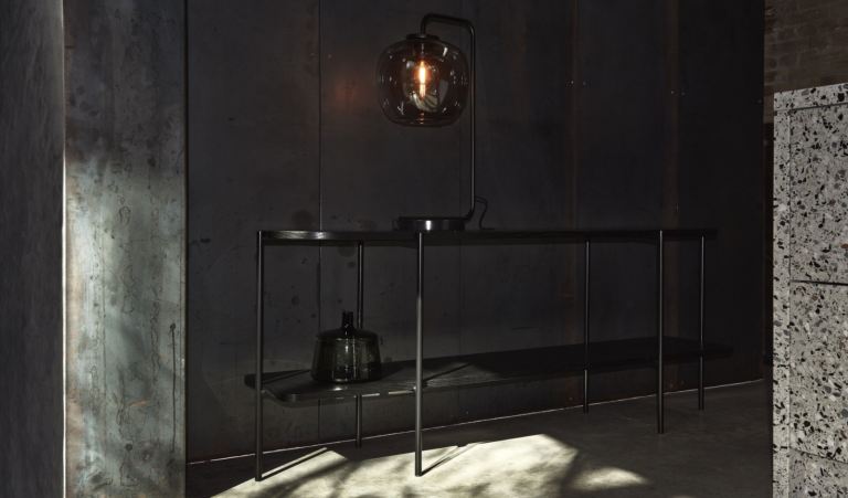 Bolia Solid Oak Console Shelf 