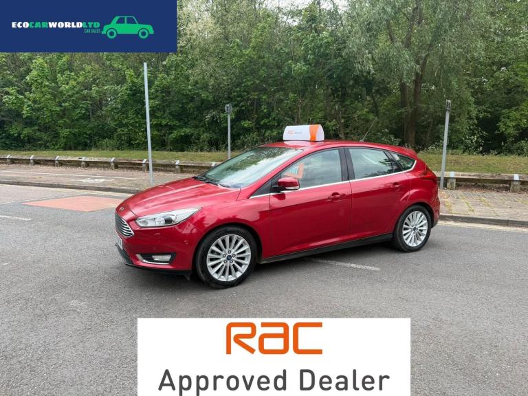 2016 Ford Focus 1.0T EcoBoost Titanium X Euro 6 (s/s) 5dr HATCHBACK Petrol Manual