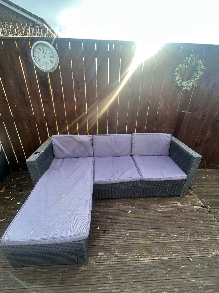 Garden furniture sofa