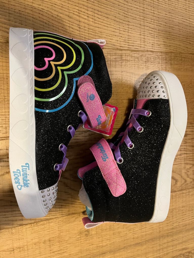 Sketchers Heart Step Kids Trainers