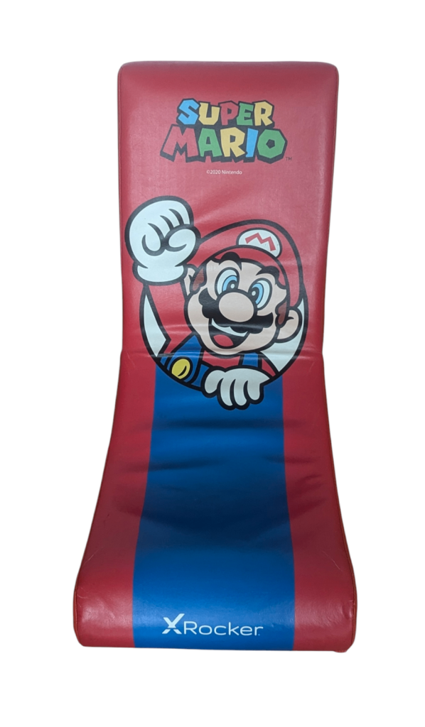 X Rocker Super Mario Bros Nintendo Video Rocker Gaming Chair for Juniors Folding