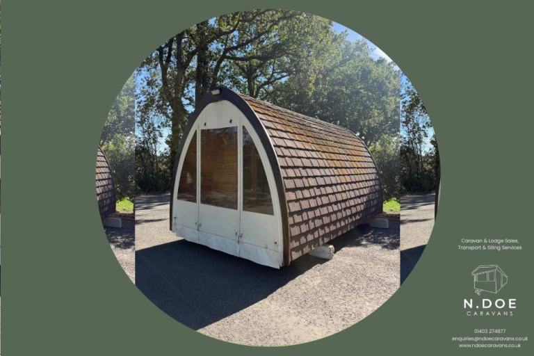 Newfoundland 15x9ft Glamping Pod| Double Glazed