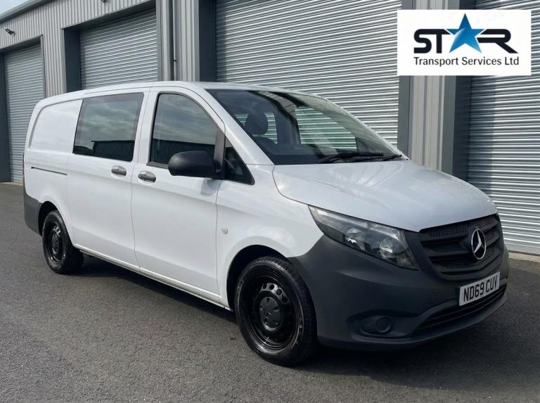 2019 Mercedes-Benz Vito 116CDI BlueTec Automatic 5 Seat Crew Van PANEL VAN Diesel Automatic