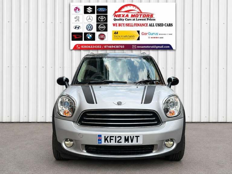 2012 MINI Cooper 2012 MINI Countryman Cooper 1.6 Petrol Automatic Hatchback Petrol Automatic