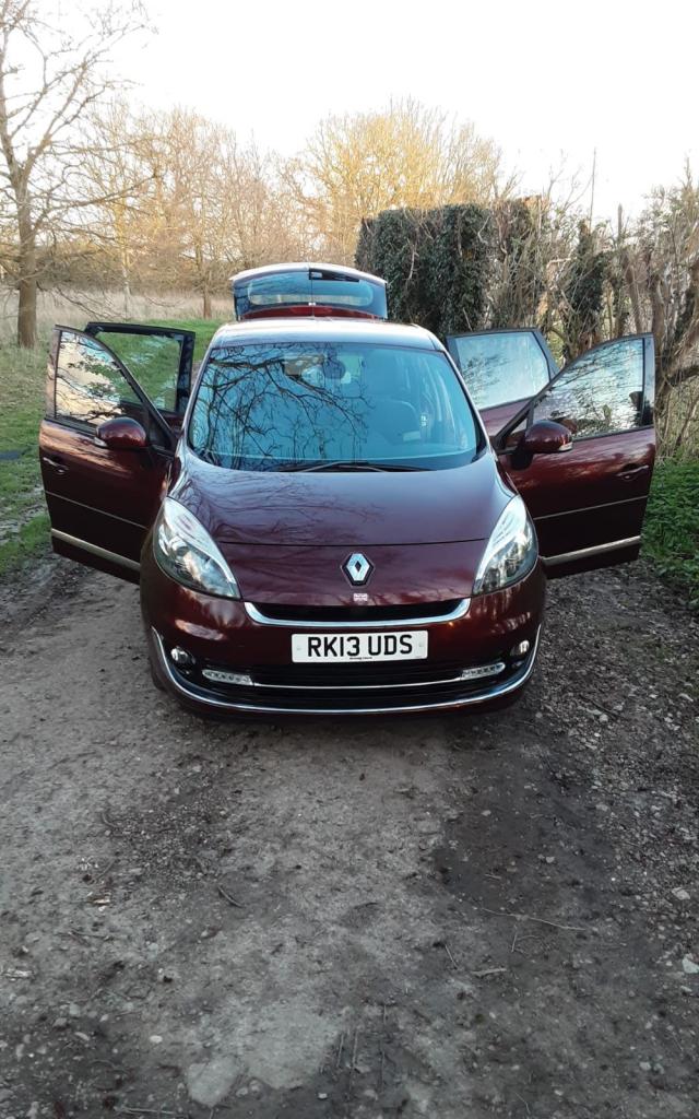 2013 Renault Grand Scenic Dynamique TomTom 1.5 DCI, 6 speed manual, 7 seats, Long MOT 