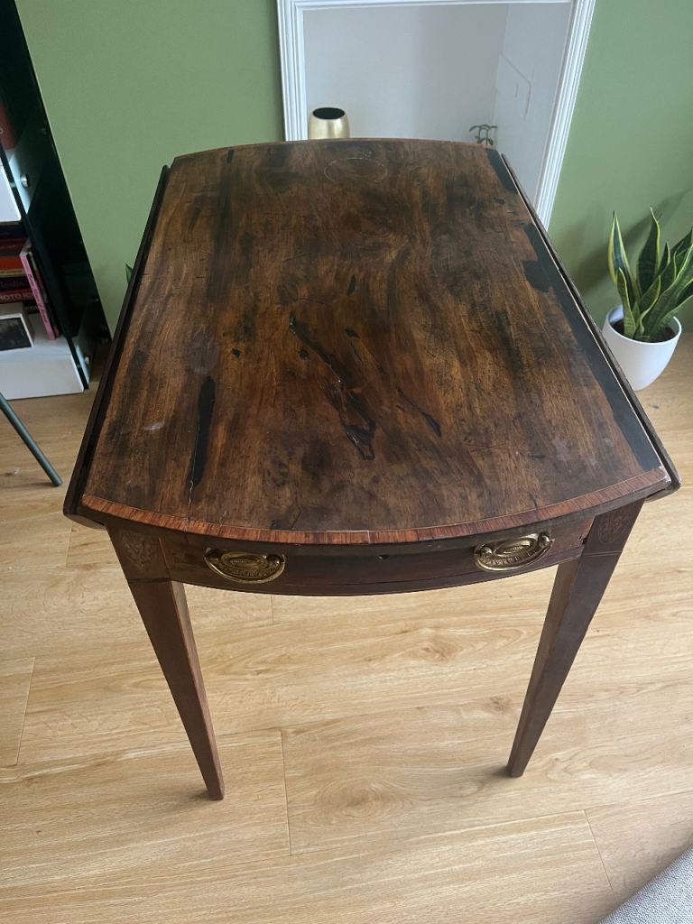 Antique Regency Mahogany Pembroke Occasional table 