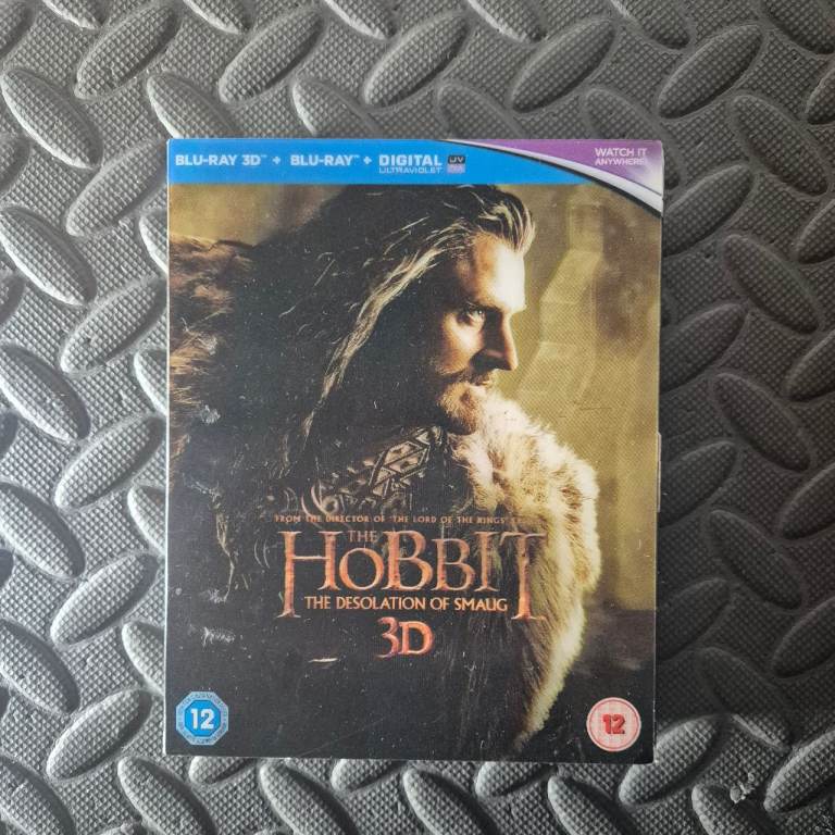 The Hobbit: The Desolation of Smaug [Blu-ray 3D + Blu-ray + UV Copy] [2013] [Region Free]