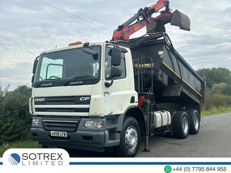 DAF TRUCKS CF75 310 6 X 4 Tipper Grab