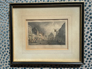 WREXHAM, DENBIGHSHIRE, Engraving by William Wallis (1796 - 1829)