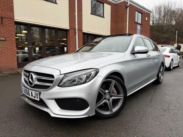 2017 Mercedes-Benz C Class 2017 Mercedes C220d AMG Line Premium Auto Estate,FSH,HUGE SPEC,PAN ROO...