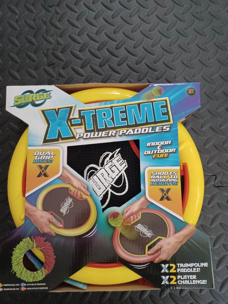 New Surge X-Treme Power Paddles – Indoor Outdoor Fun