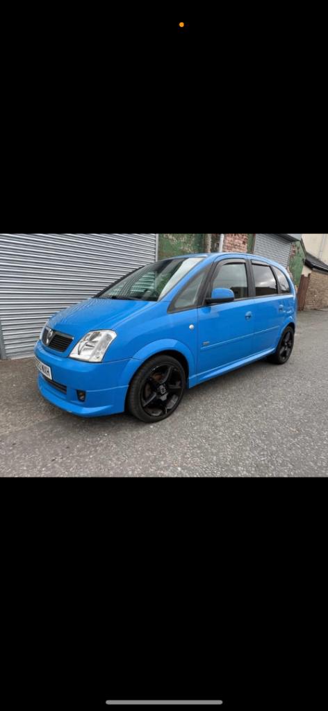 Vauxhall, MERIVA, MPV, 2004, Manual, 1796 (cc), 5 doors
