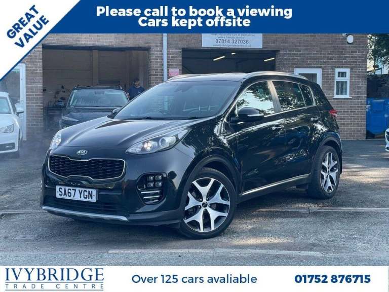 2017 67 KIA SPORTAGE 1.7 CRDI GT-LINE EDITION SUV 5DR DIESEL DCT EURO 6 (S/S) (1