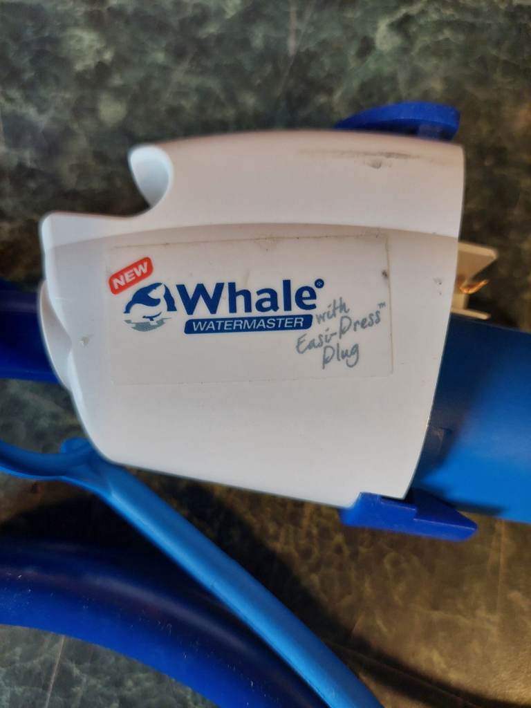 Whale water master pump.