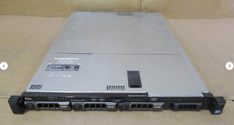 DELL R320 Server 8-Core XEON E5-2407 v2 2.40GHz 32GB RAM 2 x 900gb Intel