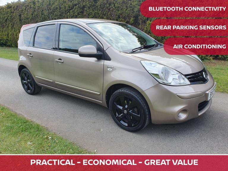 2013 Nissan Note 1.4 N-Tec+ 5dr Hatchback Petrol Manual