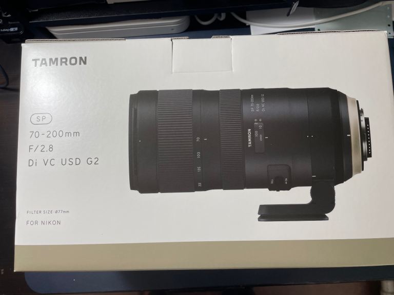 Tamron SP 70-200mm f/2.8 Di VC USD G2 Lens - Nikon Fit