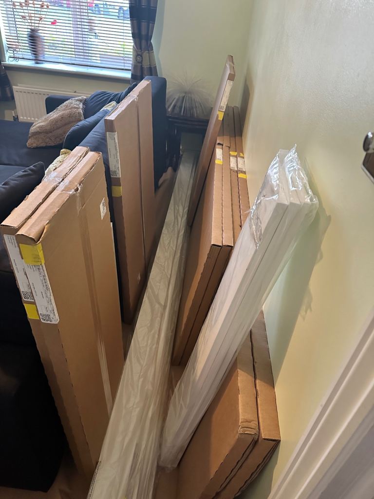 Kitchen parts from Wren new in boxes - Autograph White Gloss