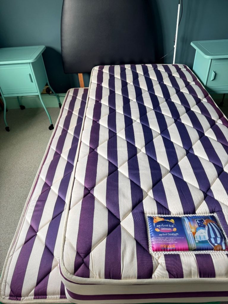 FREE Single Silentnight sleep over bed and headboard 