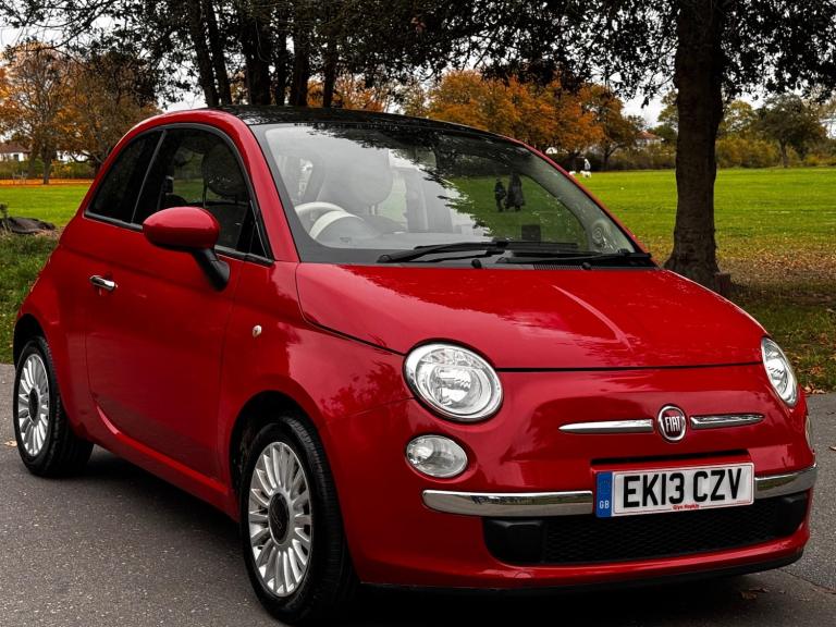 2013 Fiat 500 1.2 Lounge 3dr Dualogic [Start Stop] HATCHBACK PETROL Automatic