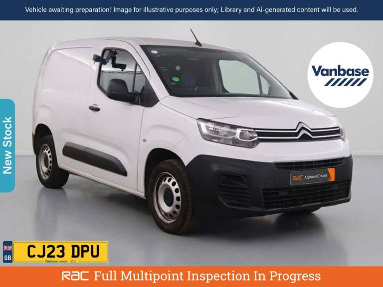 2023 Citroen Berlingo 1.5 BlueHDi 1000Kg Enterprise Ed 100ps 6 Speed S/S PANEL VAN DIESEL Manual