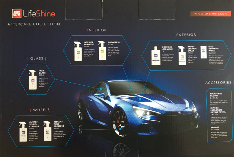 image for AutoGlym Lifeshine cleaning kit