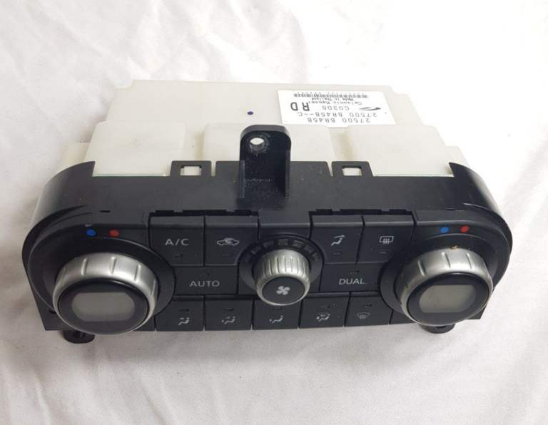 Nissan Qashqai J10 Dual Zone Climate Heater A/C Control Panel 27500-BR45B