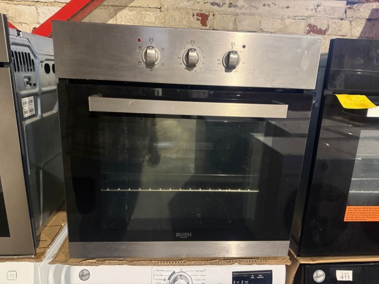 Bush electric single oven in silver colour 