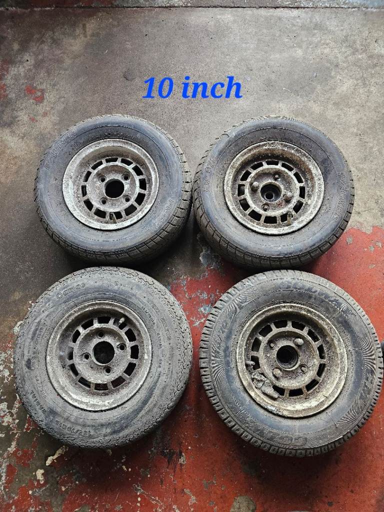10" Classic Mini alloy wheels